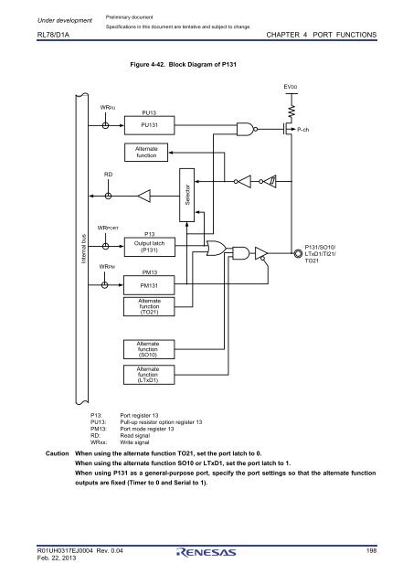 RL78/D1A User's Manual: Hardware - Renesas