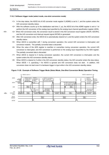 RL78/D1A User's Manual: Hardware - Renesas