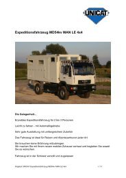 Expeditionsfahrzeug MD54kv MAN LE 4x4