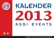 Kalender 2013 - ASGI