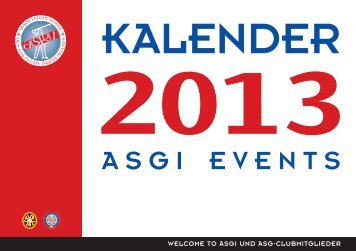 Kalender 2013 - ASGI