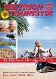 Katalog 2013 Österreich - PDF - Dietrich-Touristik