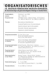 Download - Kongressheft 2006 - Medizinkongresse.org