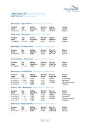 Flugplan Sommer 2011 Timetable Summer 2011 Gültig ab 27.März ...