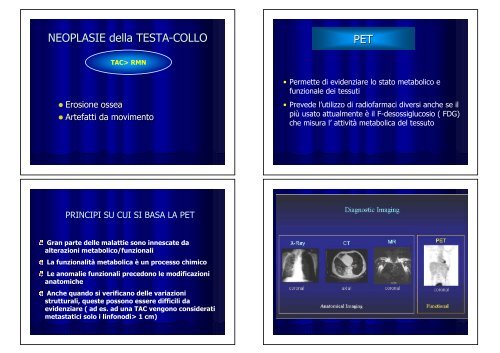 RUOLO DELL' IMAGING IN RADIOTERAPIA ONCOLOGICA ... - AITRO