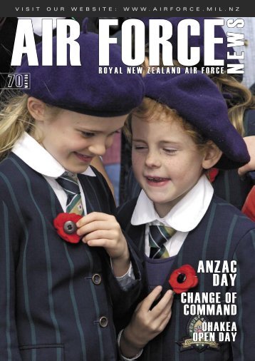ANZAC DAY - Royal New Zealand Air Force