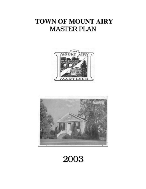 town of mount airy - Maryland Department of Planning