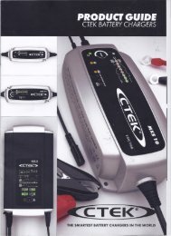 THE SMARTEST BATTERY CHARGERS IN THE ... - Future Motors