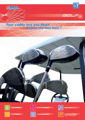 Brochure on Golf - Emrol