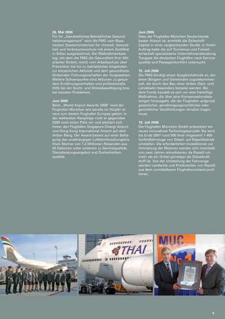 Geschäftsbericht 2006 (pdf) - Flughafen München