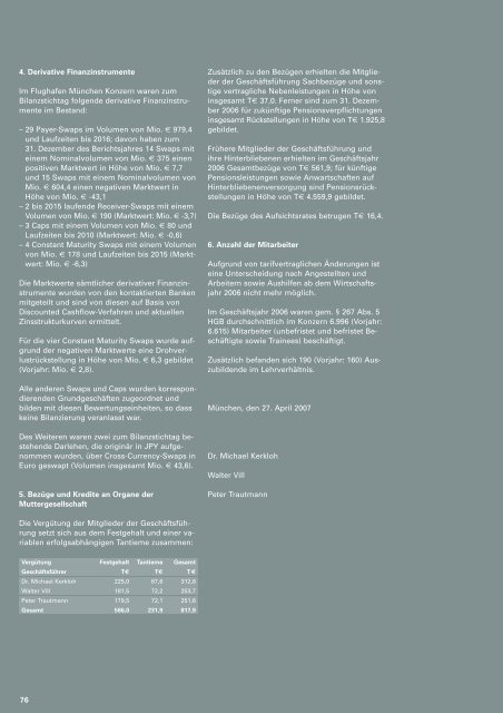 Geschäftsbericht 2006 (pdf) - Flughafen München