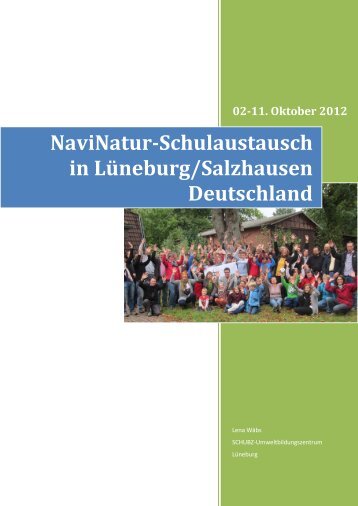 NaviNatur-Schulaustausch in Lüneburg/Salzhausen Deutschland