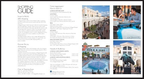 Scarica la mappa dei negozi - McArthurGlen Designer Outlets