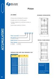 Piston Accumulators - Oil Solutions