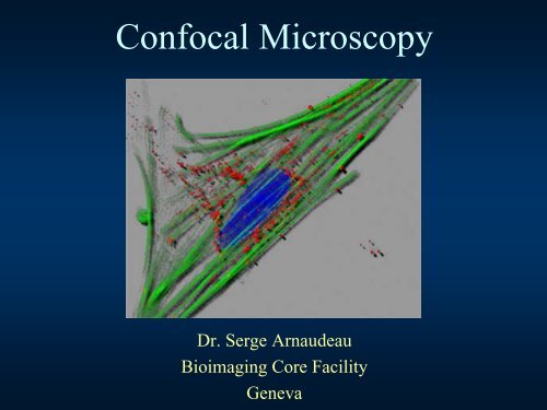 Confocal Microscopy Principles