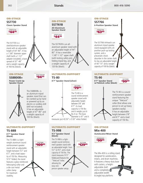 Pro Audio Catalog