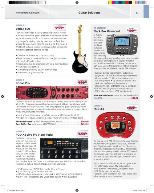 Pro Audio Catalog