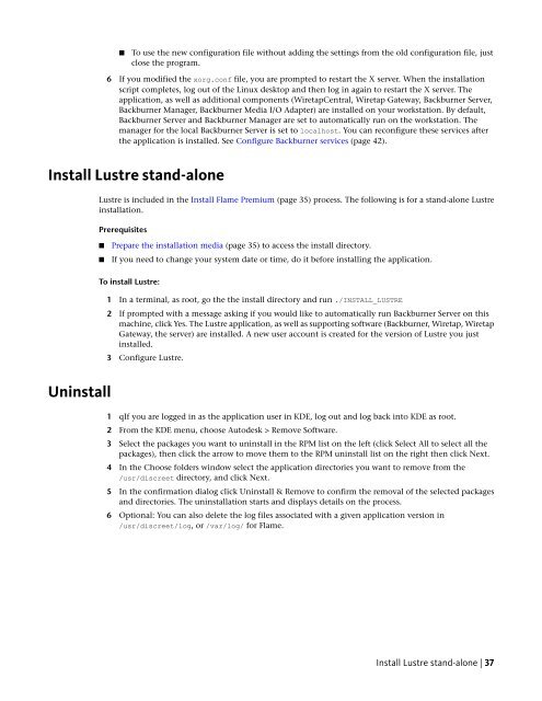 Installation and Configuration Guide for Linux® Workstations