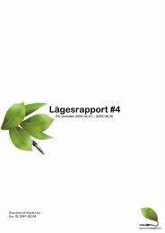 Lägesrapport #4