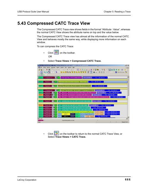 Plb Read Protocol Chapter 5: Reading a Trac