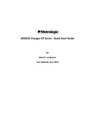 MS9535 Voyager BT Series - Quick Start Guide - DaCdb