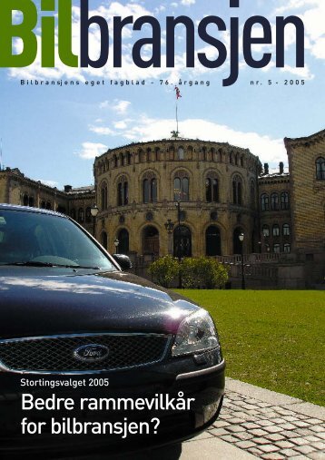 Blad n - Norges Bilbransjeforbund