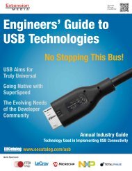 Engineers' Guide to USB Technologies - Subscribe