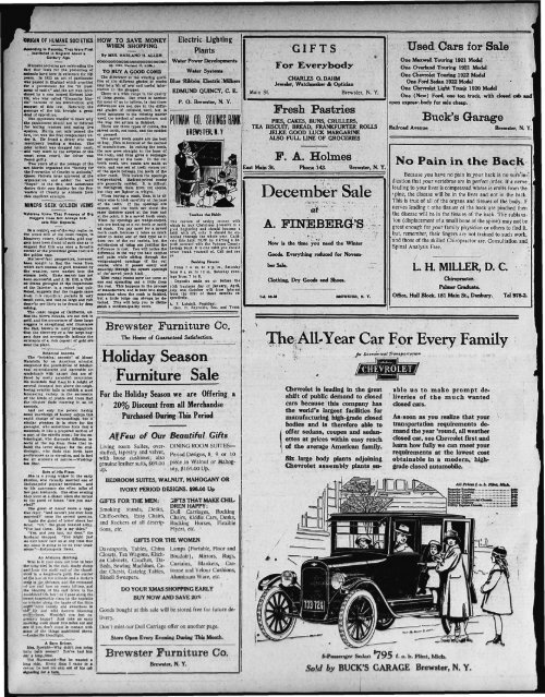 the brewster standard. - Northern New York Historical Newspapers