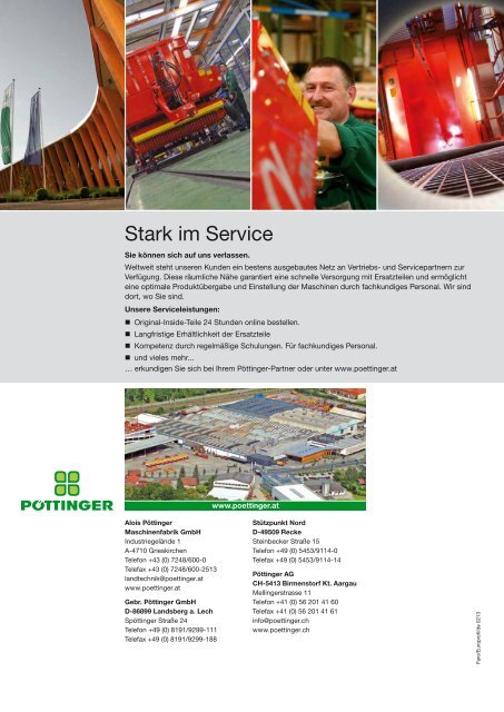 FARO / EUROPROFI Silierwagen - Alois Pöttinger Maschinenfabrik ...