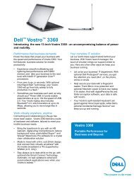 Vostro 3360 Customer Brochure - PartnerDirect - Dell