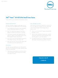 Vostro 270 / 270s Spec Sheet - PartnerDirect - Dell