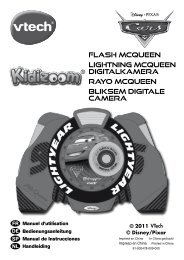 Flash McQueen Lightning McQueen Digitalkamera Rayo ... - Vtech