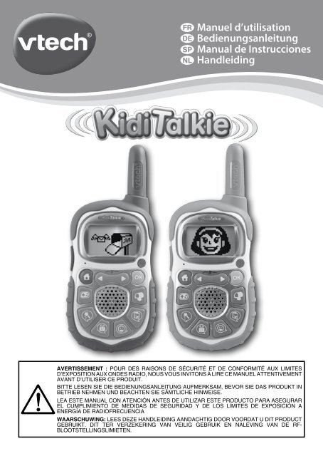 Kiditalkie talkie vtech - VTech - 5 ans