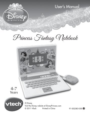 Princess Fantasy Notebook - VTech