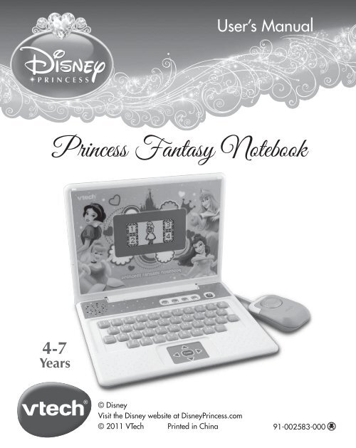 Princess Fantasy Notebook VTech