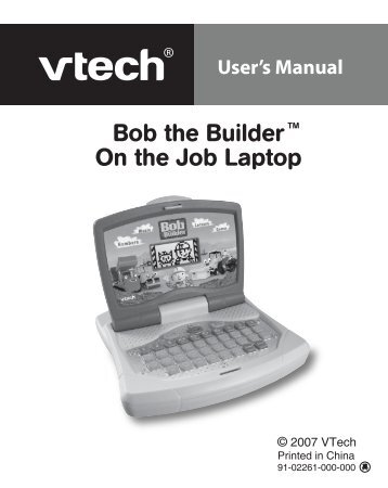 Bob the Builder Laptop - VTech