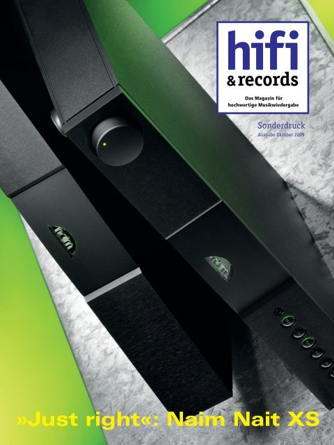 Just right«: Naim Nait XS - music line