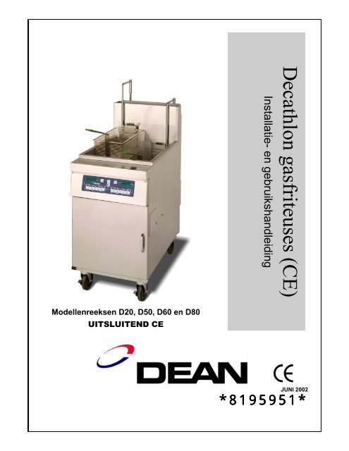 decathlon gasfriteuses (ce) - Frymaster