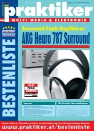 AKG HEARO 787 Surround 8-Kanal-Surround-Funkkopfhörer-System