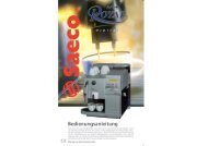 Saeco Royal Digital H6111 / H6114 - Dietler Espresso service