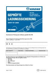 D - Fahrzeugwerk Bernard KRONE GmbH