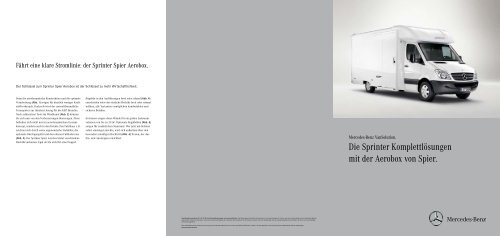 Spier Prospekt (PDF, 344 KB) - Mercedes-Benz Niederlassung ...