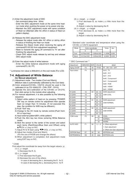 LCD TV SERVICE MANUAL - diagramas.diagram...