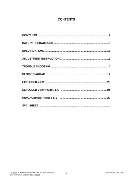 LCD TV SERVICE MANUAL - diagramas.diagram...