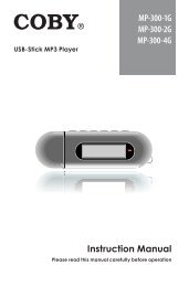 USB-Stick MP3 Player - COBY Electronics