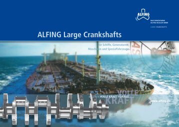 ALFING Large Crankshafts - Maschinenfabrik ALFING KESSLER ...