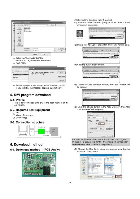 plasma tv service manual