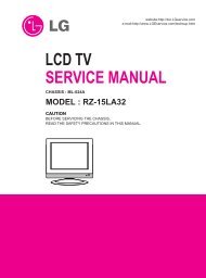 LCD TV SERVICE MANUAL - TV & Monitor Service Manual Database