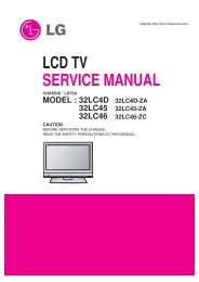 LCD TV SERVICE MANUAL - TV & Monitor Service Manual Database