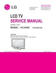 LCD TV SERVICE MANUAL - TV & Monitor Service Manual Database